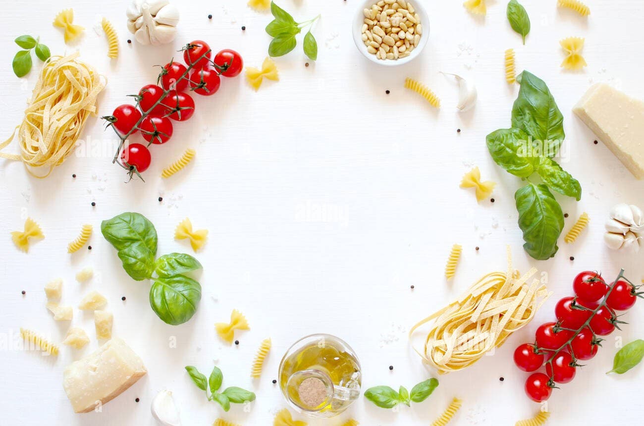 Fresh fruits background